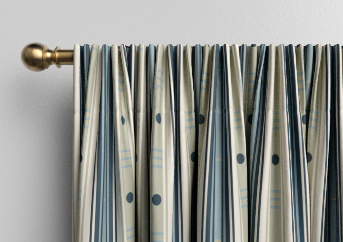 The British Stripe Co. William, Polzeath No.1 - Made to Measure Curtains - Image 9